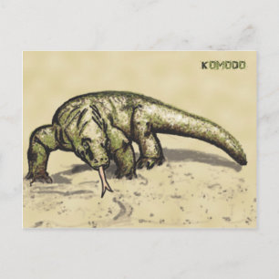 Komodo Briefkaart