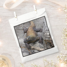 Komodo-draak Rocky Scène Tas