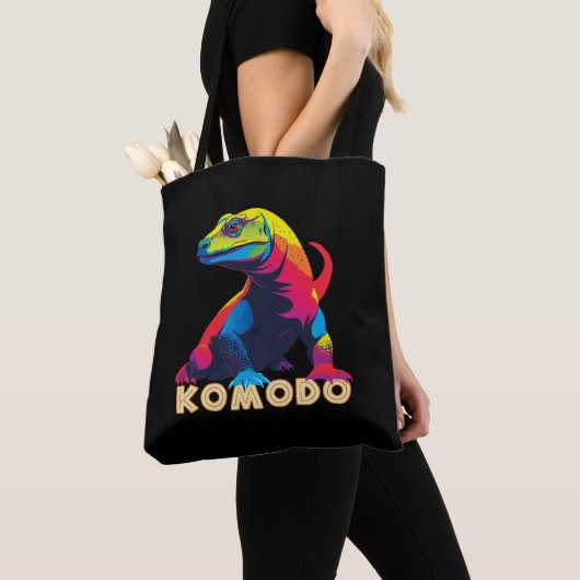 Komodo Dragon Draagtas (Dichtbij)