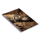 Komodo Dragon Earth Tones Notitieboek (Rechterzijde)