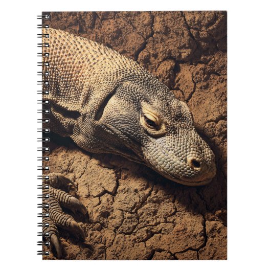 Komodo Dragon Earth Tones Notitieboek (Voorkant)