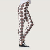 Komodo dragon illustratie leggings (Rechts)