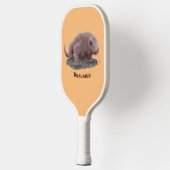 Komodo dragon illustratie pickleball paddle (Links)