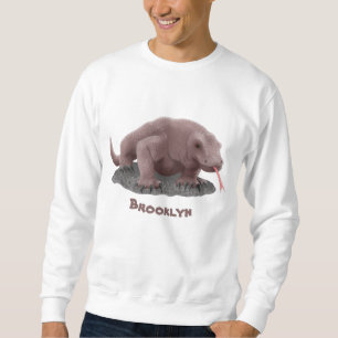 Komodo dragon illustratie trui