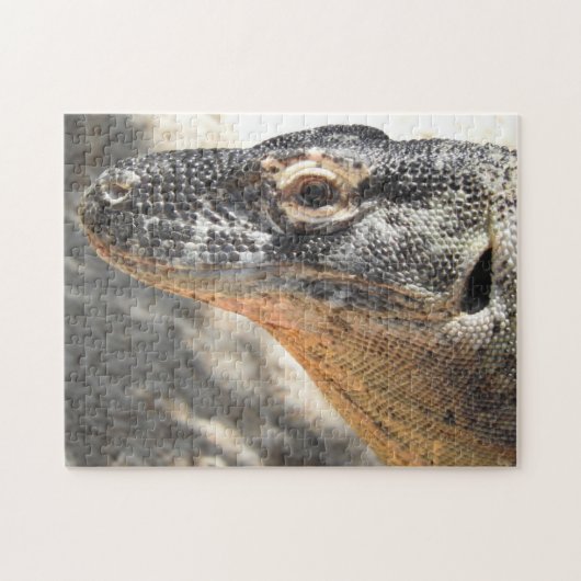 Komodo Dragon Legpuzzel (Horizontaal)
