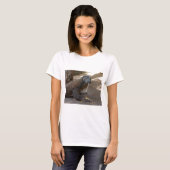 Komodo Dragon Licking T-shirt (Voorkant volledig)
