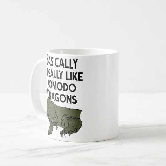 Komodo Dragon Lover Mug (Devant gauche)