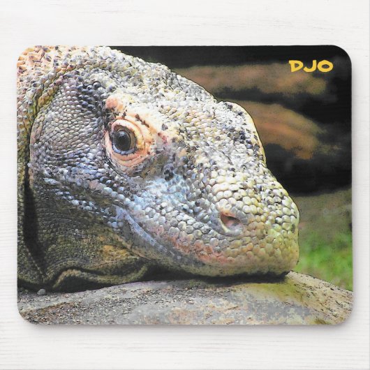 Komodo Dragon Muismat (Voorkant)