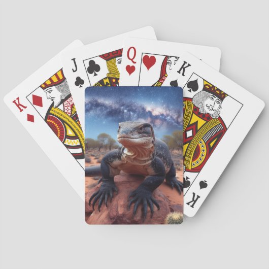 Komodo Dragon Pokerkaarten (Achterkant)