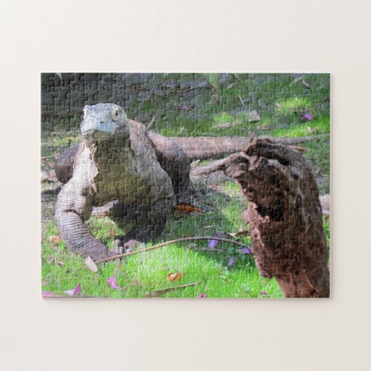 Komodo Dragon Puzzle Legpuzzel (Horizontaal)