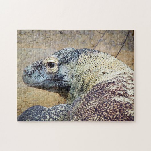 Komodo Dragon Puzzle Legpuzzel (Horizontaal)