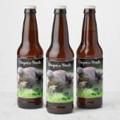 Komodo Dragon : Vin du Dragon / Étiquette de la bi (Bouteilles)