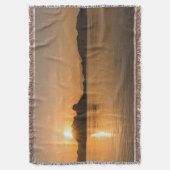 Komodo-eiland op Sunset Deken (Voorkant Verticaal)