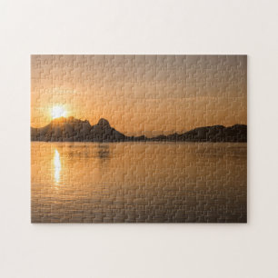 Komodo-eiland op Sunset Legpuzzel