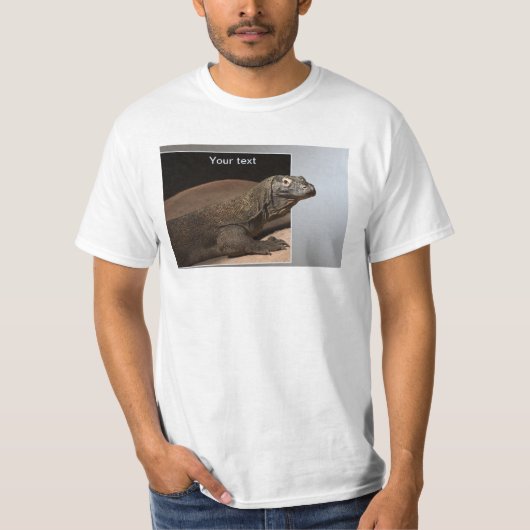 Komodo Island monitor draak T-shirt (Voorkant)