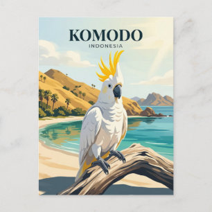 Komodo Nationaal Park Indonesië Briefkaart