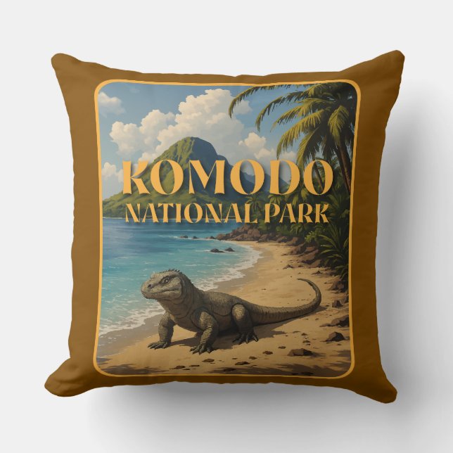 Komodo National Park Kussen (Voorkant)