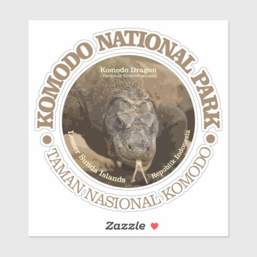 Komodo NP Sticker (Vel)