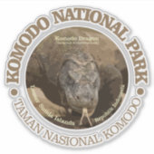 Komodo NP Sticker (Voorkant)