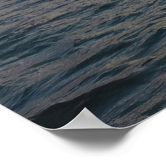 Komodo Ship en Sunset Poster (Hoek)