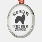 komondor design metalen ornament (Links)