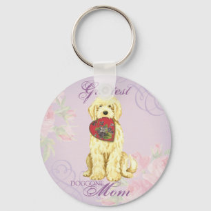 Komondor Heart mama Sleutelhanger