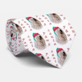 Komondor Santa Paws Stropdas (Opgerold)