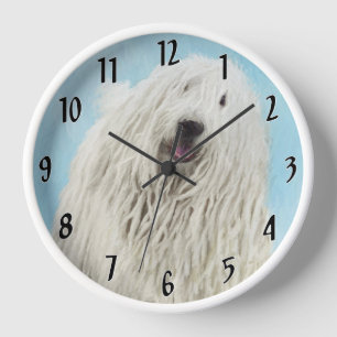 Komondor schilderen - Kute Original Dog Art