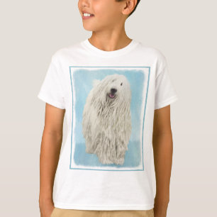 Komondor schilderen - Kute Original Dog Art T-shirt