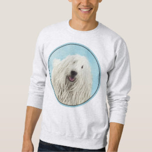 Komondor schilderen - Kute Original Dog Art Trui