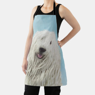 Komondor Schilderij - Cute Originele Hond Kunst Schort