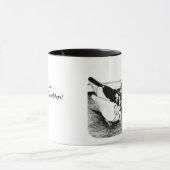 Komorner Tumbler Pigeon Quartet Mok (Midden)