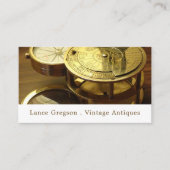 kompas, Antiek dealer Visitekaartje (Voorkant)