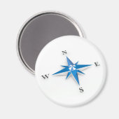 Kompas Magneet (Voorkant / Achterkant)