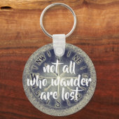 Kompas met de Sleutelhanger van het Citaat (Voorkant)