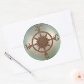 Kompas Roos 2 Sticker (Envelop)