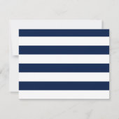 Kompas Roos | nautische bruiloft RSVP Kaartje (Achterkant)