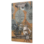 Kompas Roos nautische octopus Klembord (Links)