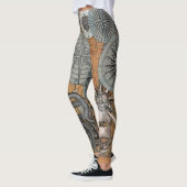 Kompas Roos  nautische octopus Leggings (Links)