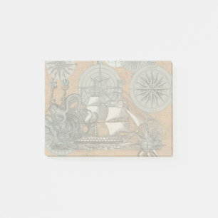 Kompas Roos nautische octopus Post-it® Notes