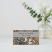 Kompas Roos nautische octopus Visitekaartje (Staand voorkant)