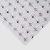  kompas Roos Tissuepapier (Detail)