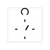 Kompas Rubberstempel (Afrduk)