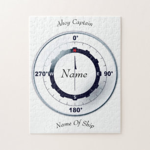 kompas voor nautische schepen legpuzzel