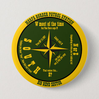 Kompaspen Ronde Button 7,6 Cm