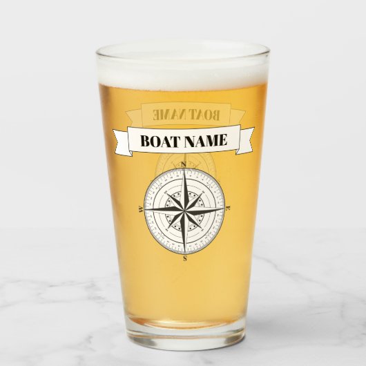 Kompasroos Glas (Voorkant gevuld)