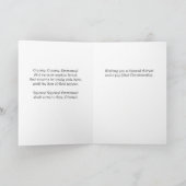 Komst - Kerstmis 2012 Feestdagen Kaart (Binnen)