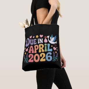 Komt april 2026 Zwangerschap van nieuwe baby mama Draagtas