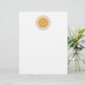 Komt de Zon Icon Decor (Staand voorkant)