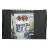 Komt deze draak met trainingswielen? kussensloop (Achterkant)